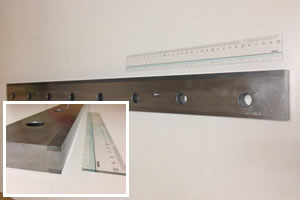 超硬合金,両面ロー付け加工